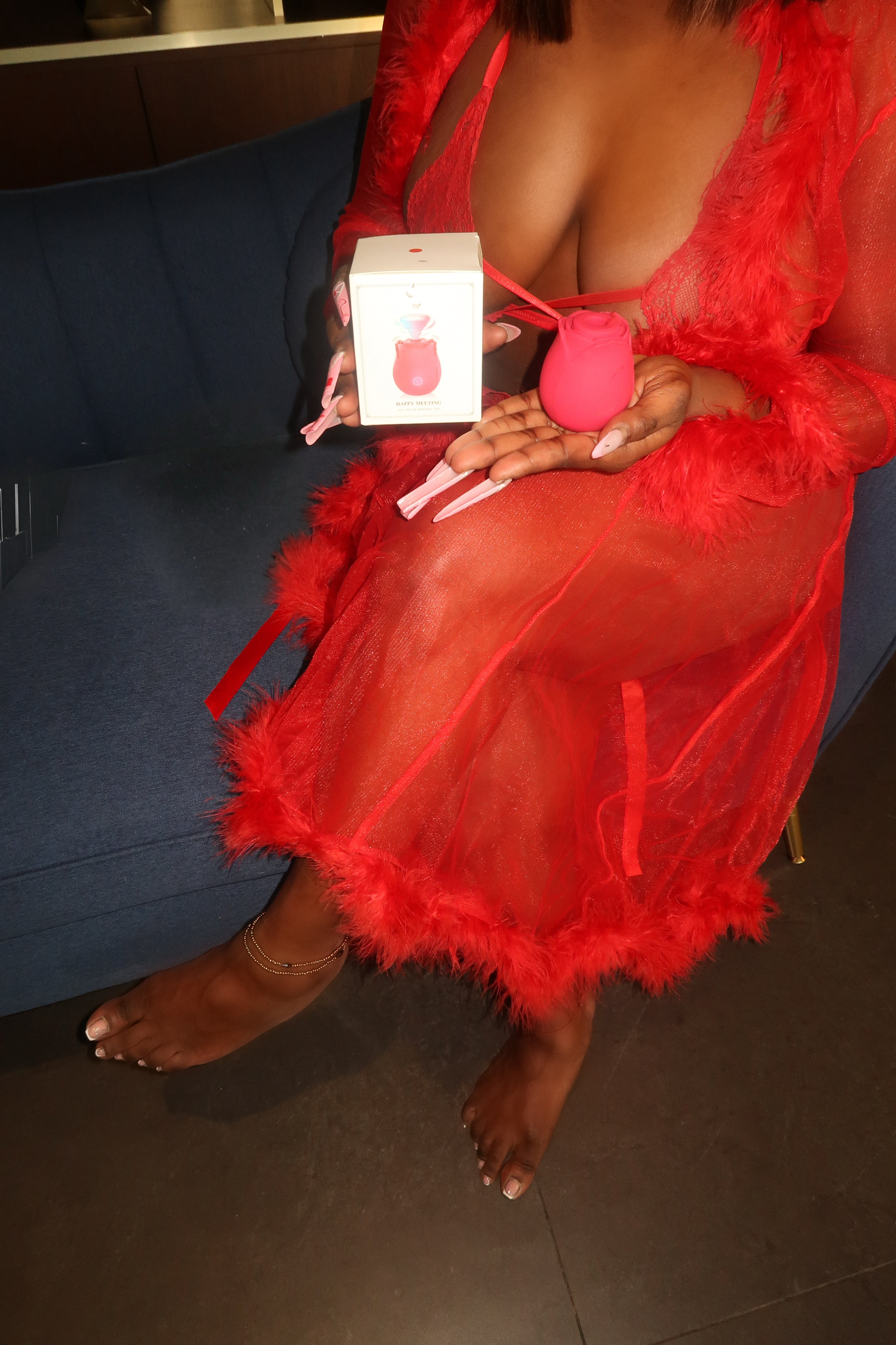 Midnight Petal Rose Toy